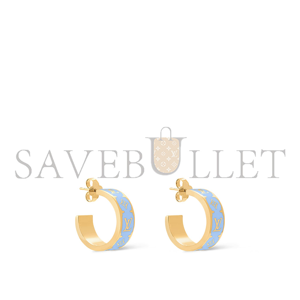 l**is V*t*n nanogram enamel earrings m01832